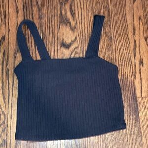 American eagle black tank top , size small